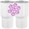 20 oz. Tall Stainless Steel Vacuum Insulated Tumbler White Thumbnail