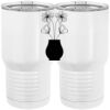 20 oz. Tall Stainless Steel Vacuum Insulated Tumbler White Thumbnail