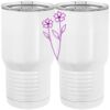 20 oz. Tall Stainless Steel Vacuum Insulated Tumbler White Thumbnail