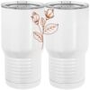 20 oz. Tall Stainless Steel Vacuum Insulated Tumbler White Thumbnail