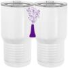 20 oz. Tall Stainless Steel Vacuum Insulated Tumbler White Thumbnail
