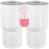 20 oz. Tall Stainless Steel Vacuum Insulated Tumbler White Thumbnail