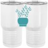 20 oz. Tall Stainless Steel Vacuum Insulated Tumbler White Thumbnail