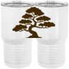 20 oz. Tall Stainless Steel Vacuum Insulated Tumbler White Thumbnail
