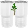 20 oz. Tall Stainless Steel Vacuum Insulated Tumbler White Thumbnail