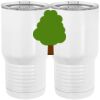 20 oz. Tall Stainless Steel Vacuum Insulated Tumbler White Thumbnail