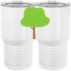 20 oz. Tall Stainless Steel Vacuum Insulated Tumbler White Thumbnail
