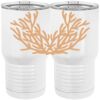 20 oz. Tall Stainless Steel Vacuum Insulated Tumbler White Thumbnail