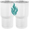 20 oz. Tall Stainless Steel Vacuum Insulated Tumbler White Thumbnail