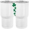 20 oz. Tall Stainless Steel Vacuum Insulated Tumbler White Thumbnail