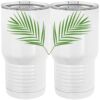 20 oz. Tall Stainless Steel Vacuum Insulated Tumbler White Thumbnail