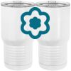 20 oz. Tall Stainless Steel Vacuum Insulated Tumbler White Thumbnail