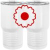 20 oz. Tall Stainless Steel Vacuum Insulated Tumbler White Thumbnail