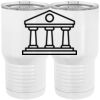 20 oz. Tall Stainless Steel Vacuum Insulated Tumbler White Thumbnail