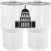 20 oz. Tall Stainless Steel Vacuum Insulated Tumbler White Thumbnail
