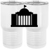 20 oz. Tall Stainless Steel Vacuum Insulated Tumbler White Thumbnail