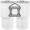 20 oz. Tall Stainless Steel Vacuum Insulated Tumbler White Thumbnail