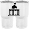 20 oz. Tall Stainless Steel Vacuum Insulated Tumbler White Thumbnail