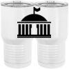 20 oz. Tall Stainless Steel Vacuum Insulated Tumbler White Thumbnail