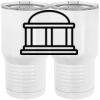 20 oz. Tall Stainless Steel Vacuum Insulated Tumbler White Thumbnail