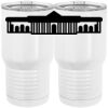 20 oz. Tall Stainless Steel Vacuum Insulated Tumbler White Thumbnail