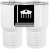 20 oz. Tall Stainless Steel Vacuum Insulated Tumbler White Thumbnail