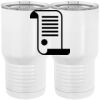 20 oz. Tall Stainless Steel Vacuum Insulated Tumbler White Thumbnail