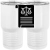 20 oz. Tall Stainless Steel Vacuum Insulated Tumbler White Thumbnail