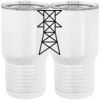 20 oz. Tall Stainless Steel Vacuum Insulated Tumbler White Thumbnail