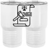 20 oz. Tall Stainless Steel Vacuum Insulated Tumbler White Thumbnail
