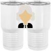 20 oz. Tall Stainless Steel Vacuum Insulated Tumbler White Thumbnail