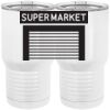 20 oz. Tall Stainless Steel Vacuum Insulated Tumbler White Thumbnail