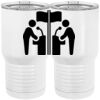 20 oz. Tall Stainless Steel Vacuum Insulated Tumbler White Thumbnail