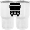 20 oz. Tall Stainless Steel Vacuum Insulated Tumbler White Thumbnail