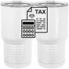 20 oz. Tall Stainless Steel Vacuum Insulated Tumbler White Thumbnail