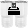 20 oz. Tall Stainless Steel Vacuum Insulated Tumbler White Thumbnail