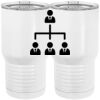 20 oz. Tall Stainless Steel Vacuum Insulated Tumbler White Thumbnail