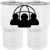 20 oz. Tall Stainless Steel Vacuum Insulated Tumbler White Thumbnail
