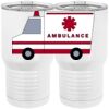 20 oz. Tall Stainless Steel Vacuum Insulated Tumbler White Thumbnail