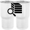20 oz. Tall Stainless Steel Vacuum Insulated Tumbler White Thumbnail