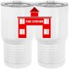 20 oz. Tall Stainless Steel Vacuum Insulated Tumbler White Thumbnail