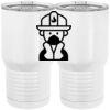 20 oz. Tall Stainless Steel Vacuum Insulated Tumbler White Thumbnail