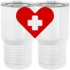 20 oz. Tall Stainless Steel Vacuum Insulated Tumbler White Thumbnail