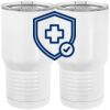 20 oz. Tall Stainless Steel Vacuum Insulated Tumbler White Thumbnail