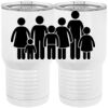 20 oz. Tall Stainless Steel Vacuum Insulated Tumbler White Thumbnail