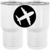 20 oz. Tall Stainless Steel Vacuum Insulated Tumbler White Thumbnail