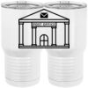 20 oz. Tall Stainless Steel Vacuum Insulated Tumbler White Thumbnail