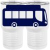 20 oz. Tall Stainless Steel Vacuum Insulated Tumbler White Thumbnail