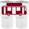 20 oz. Tall Stainless Steel Vacuum Insulated Tumbler White Thumbnail