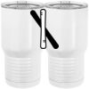 20 oz. Tall Stainless Steel Vacuum Insulated Tumbler White Thumbnail